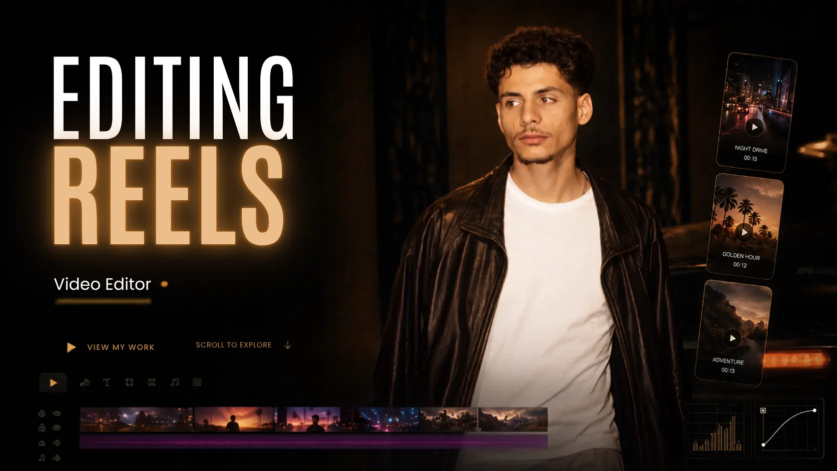 Editing REELS cover